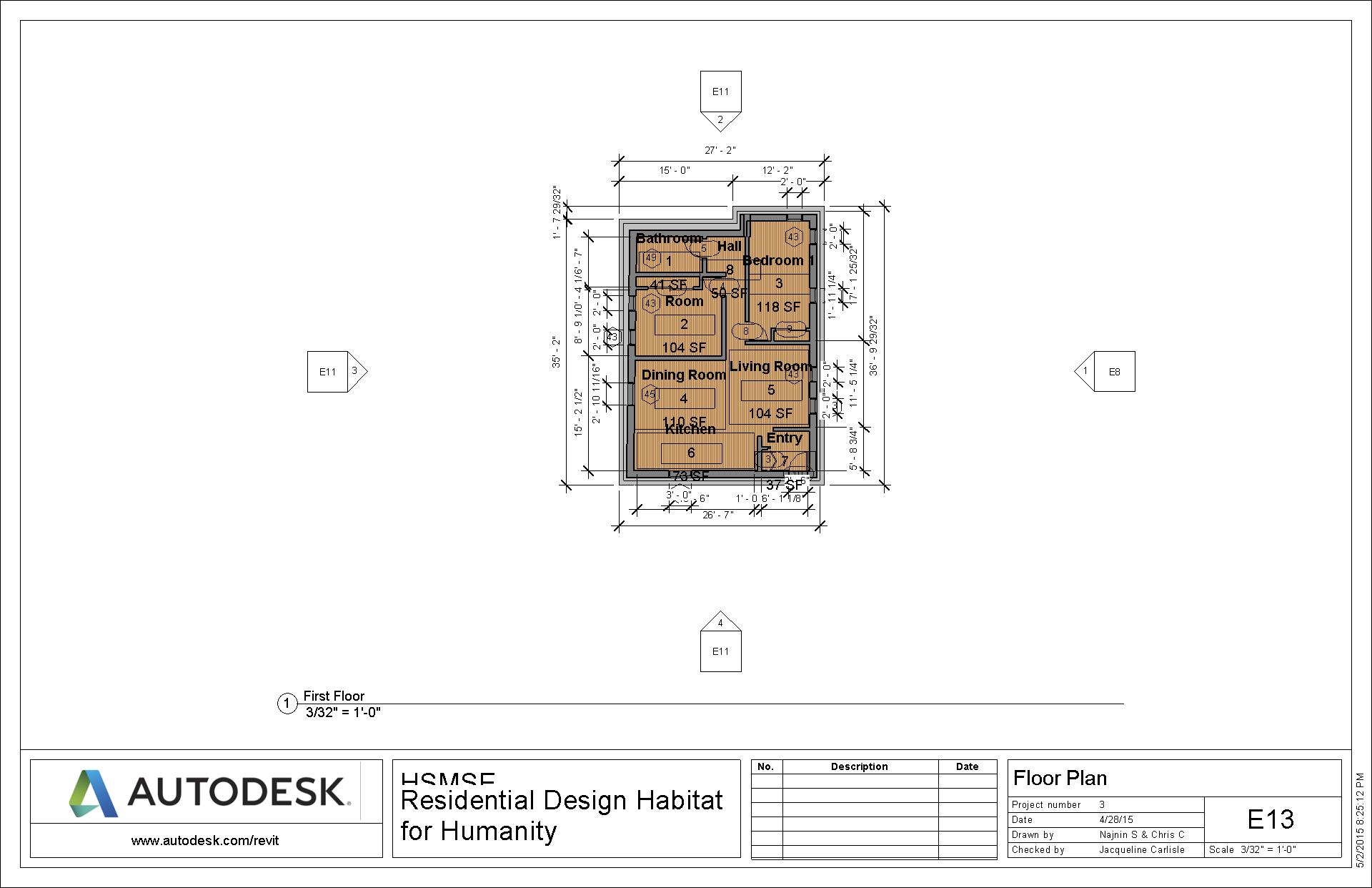 3 Habitat for Humanity Residential Design
